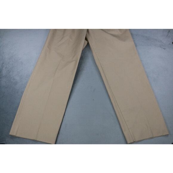 Red Kap Khaki Work Pants Men’s Industrial Uniform Trousers 32x28 Beige - Picture 6 of 9